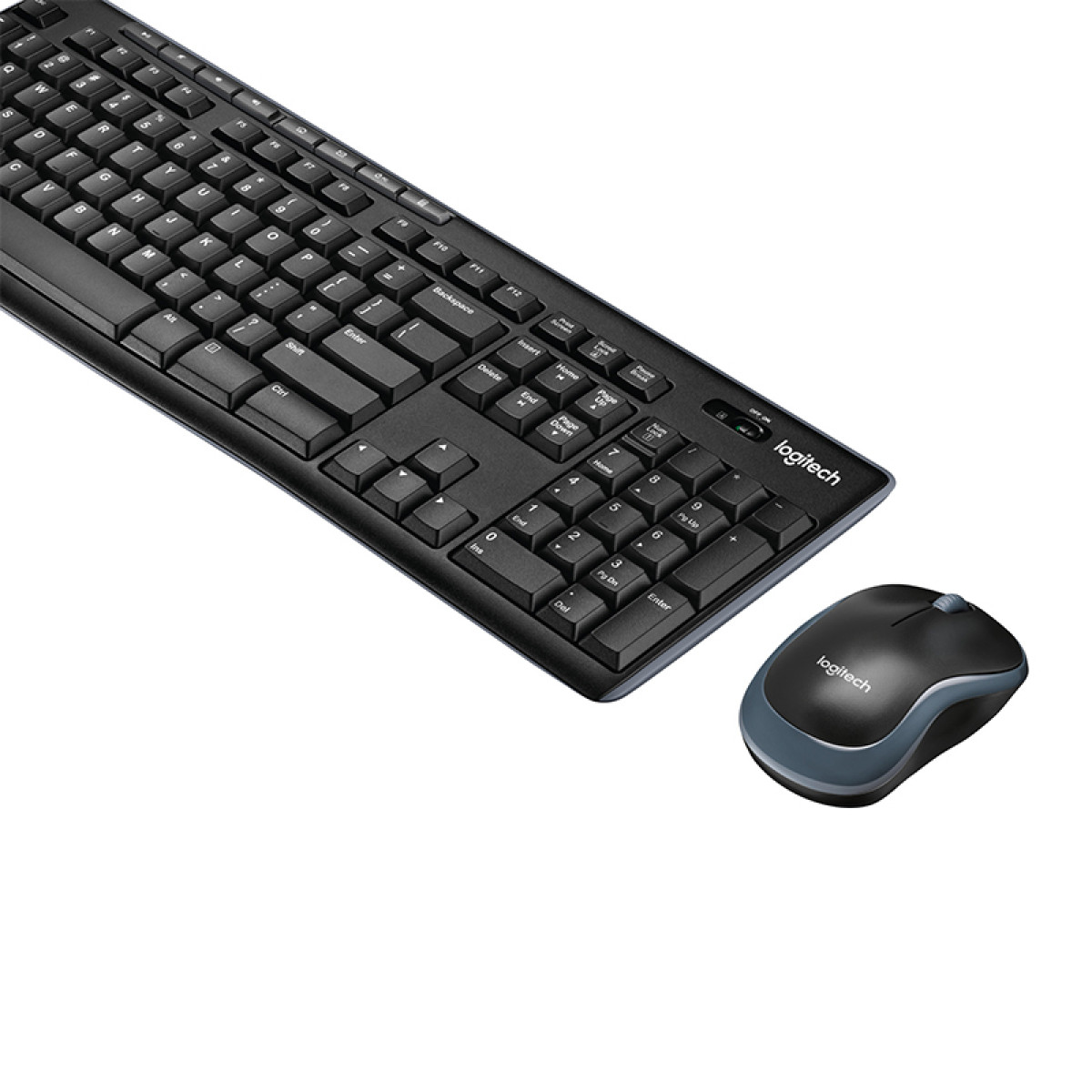罗技（Logitech）MK270无线键鼠套装 键盘鼠标 全尺寸 黑色  带无线2.4G接收器
