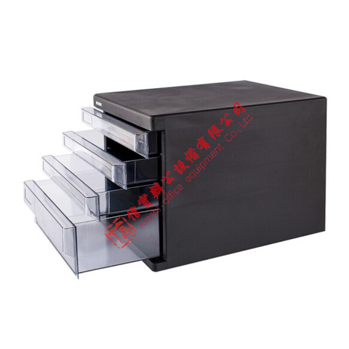 晨光（M&G）ADM95295四层文件柜文件管理柜文件保管柜 黑色 单个装