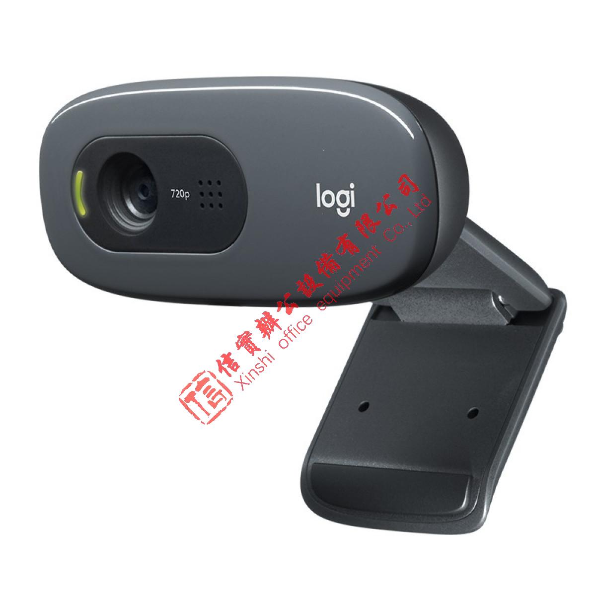 罗技（Logitech） C270 高清USB网络摄像头 网络课程远程教育 麦克风台式机电脑摄像头 C270