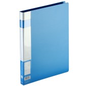 齐心(Comix) A300文件夹/资料夹/A4单弹簧夹 蓝色