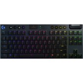 罗技G913 TKL RGB背光无线蓝牙机械键盘 有线 87键便携紧凑 无小键盘 GL T轴（类茶轴）