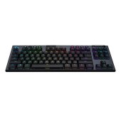 罗技G913 TKL RGB背光无线蓝牙机械键盘 有线 87键便携紧凑 无小键盘 GL T轴（类茶轴）