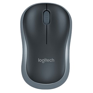 罗技（Logitech）B175企业版 鼠标 无线鼠标  黑色  带无线2.4G接收器