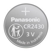 松下（Panasonic）CR2430进口纽扣电池电子3V 2粒