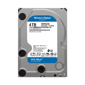 西部数据（WD）台式机机械硬盘Blue蓝盘 5400转 256MB SATA CMR 4TB