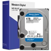 西部数据（WD）台式机机械硬盘Blue蓝盘 5400转 256MB SATA CMR 4TB