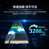 西部数据（WD） Green SN350 SSD固态硬盘 M.2接口（NVMe协议） 四通道PCIe SSD固态硬盘 500GB