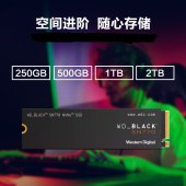 西部数据（Western Digital）500G SSD固态硬盘 M.2接口(PCIe 4.0 x4)WD_BLACK SN770 NVMe SSD