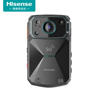 海信（Hisense）DSJ-HIS50A1执法记录仪5G网络4K高清6400W像素红外夜视GPS/WiFi前后双摄三防长续航 64G