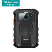 海信（Hisense）128G DSJ-HIS08AI执法记录仪4K高清6400W像素红外夜视GPS/WiFi现场记录仪IP68三防 128G