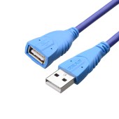 深蓝大道 USB2.0延长线公对母  1.5M高速传输数据连接线 电脑U盘鼠标键盘打印机充电器加长线b146