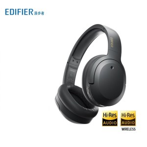 漫步者（EDIFIER） W820NB双金标 Hi-Res主动降噪耳机 头戴蓝式牙耳机适用苹果安卓 典雅灰