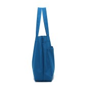 佳众宝 J030 收纳包收纳袋手提袋行李包 布袋旅行袋购物袋整理环保袋 衣服收纳折叠旅行包手提包 经典蓝