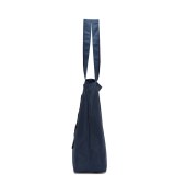 佳众宝 J026 便携折叠购物袋 文件袋 手提袋  藏蓝色