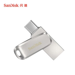 闪迪(SanDisk) 128GB Type-C USB3.2 手机电脑U盘 全金属双接口 DDC4 400MB/s