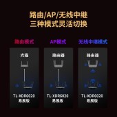 普联（TP-LINK）双频千兆双WAN口高速IPTV穿墙王Wi-Fi6无线路由器 TL-XDR6020易展版