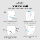 水星（MERCURY）MR108GP-AC 商用8口POE一体化千兆路由器 内置AC 标准POE供电 无线AP管理