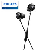 飞利浦（PHILIPS） SHE4305双低音HIFI动圈入耳式耳机 黑色(3.5接口)