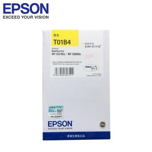 爱普生（EPSON) T01B4 黄色原装墨盒 适用 WF-C8690a/C8190a彩色A3+喷墨大中型商务办公数码复合机