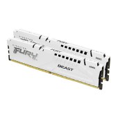 金士顿 (Kingston) FURY 16GB DDR5 6000 台式机内存条 Beast野兽系列 骇客神条 白色款