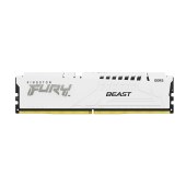 金士顿 (Kingston) FURY 16GB DDR5 6000 台式机内存条 Beast野兽系列 骇客神条 白色款