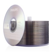 飞利浦（PHILIPS）DVD-R光盘/刻录盘空白光盘 刻录光盘 光碟 16速4.7G 桶装50片